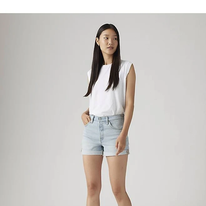 shorts Levi's 501 Rolled Denim Shorts Women's Levi's $49.98