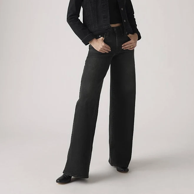 jeans Levi's 728 High Rise Wide Leg Women's Jeans Levi's $99