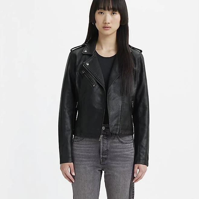 outerwear Levi's Women's Faux Leather Moto Jacket Levi's $49.98