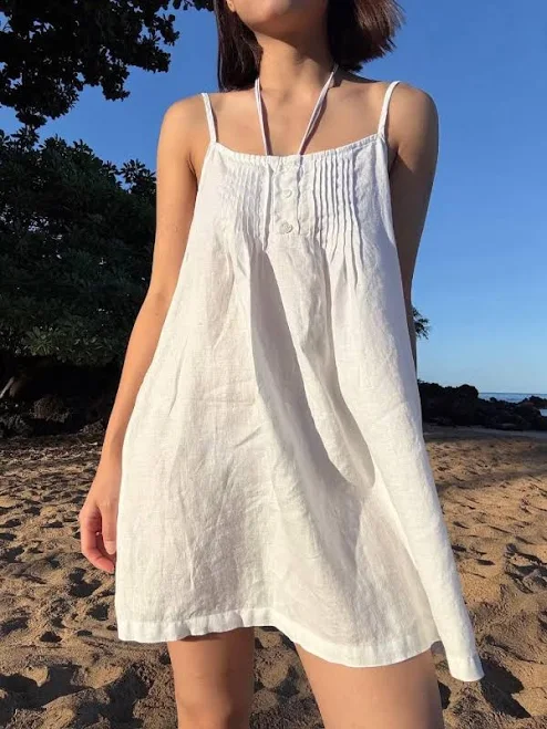 underlayer Linen Slip Dress Etsy - ANamDesign $40.18
