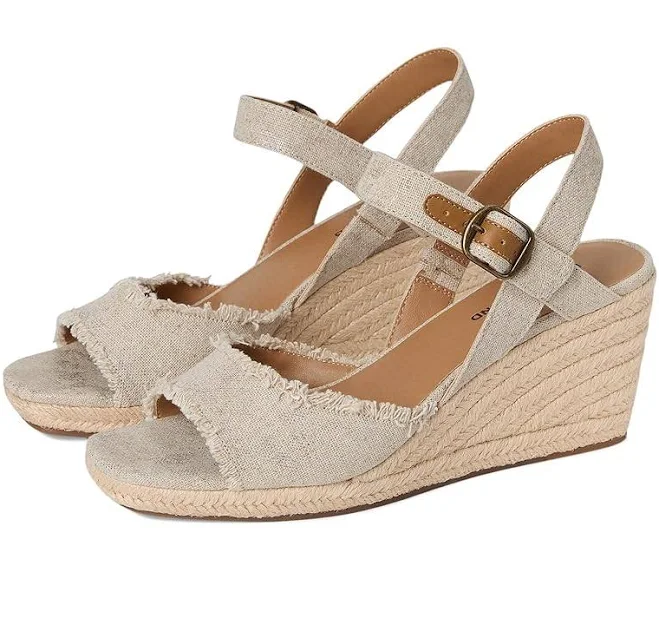 shoes Lucky Brand Mindra Women's Espadrille Wedge Sandal Zappos.com $79