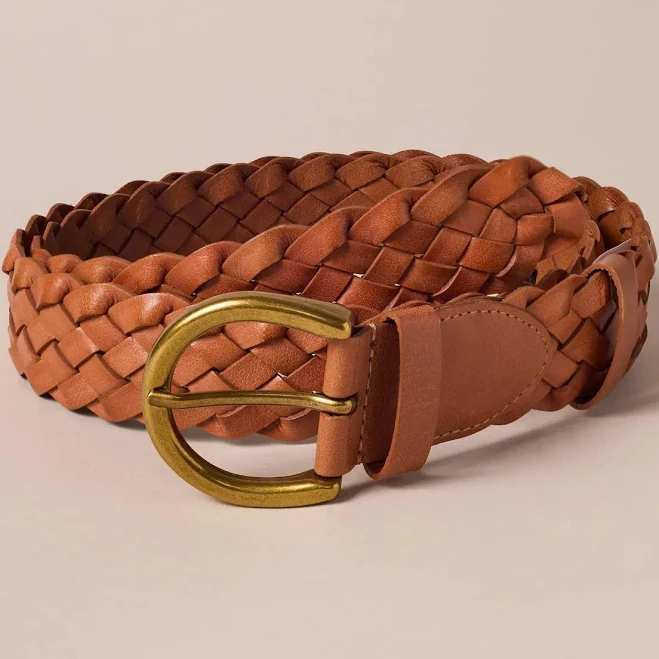 accessory Lucky Brand Women's Woven Leather Belt Lucky Brand $24.75