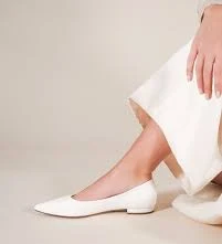 shoes Lulu Ivory Suede Flat | Emmy London Emmy London $645