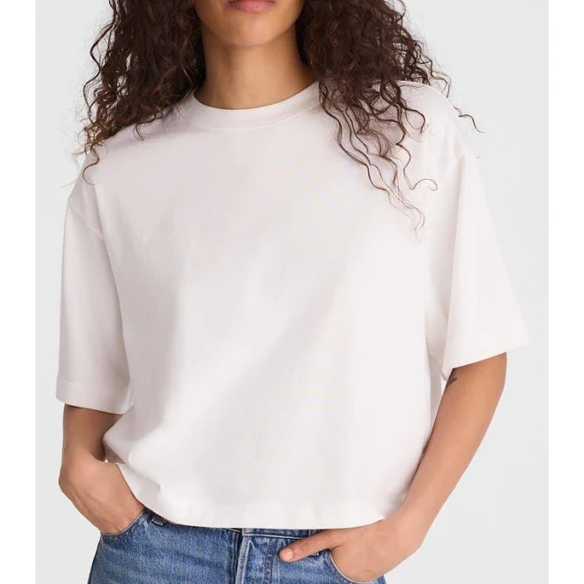 top Madewell Women's Boxy Crop Tee Nordstrom $48