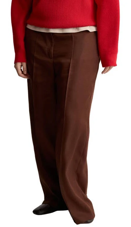 bottom MANGO Women's High-Waisted Lyocell Pants Nordstrom $69.99