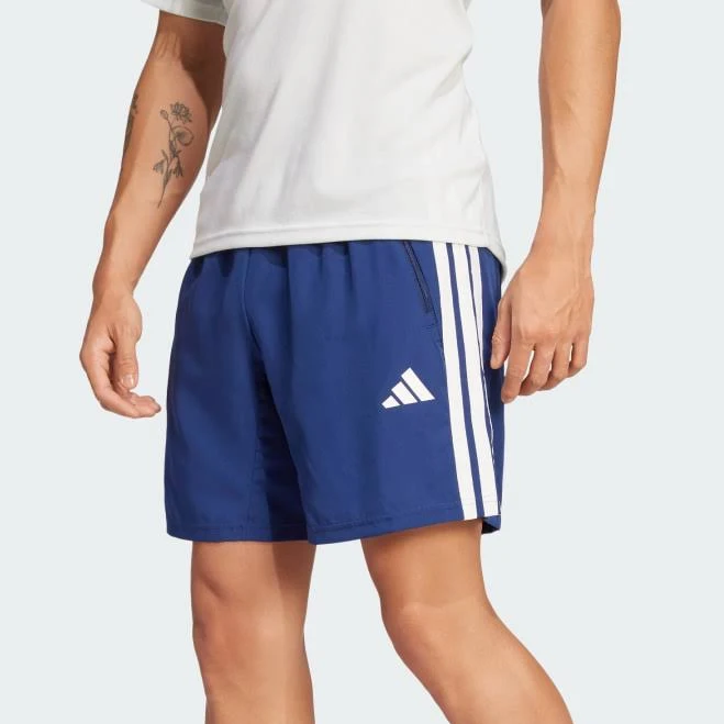 shorts Men's adidas Essentials Training 3-Stripes Woven Shorts adidas $16