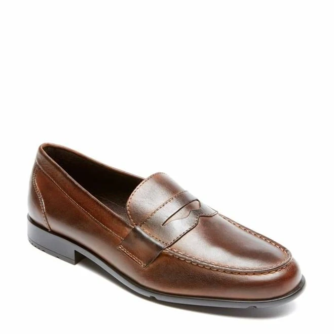 shoes Men's Rockport Classic Penny Loafer Famous Footwear $114.99