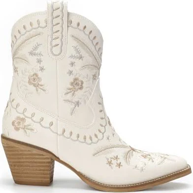 shoes Mi.iM Women’s Vegan Leather Botanical Embroidered Western Cowboy Boots Mi.iM Shoes $97
