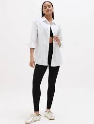 top Midday Oversized Poplin Shirt gap.com $99