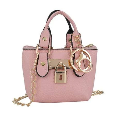 bag Mini Shoulder Bag for Women, PU Leather Crossbody Purse with Chain Strap, Versatile Small Handbag for Essentials, Women's Walmart - Yiokii $7.45