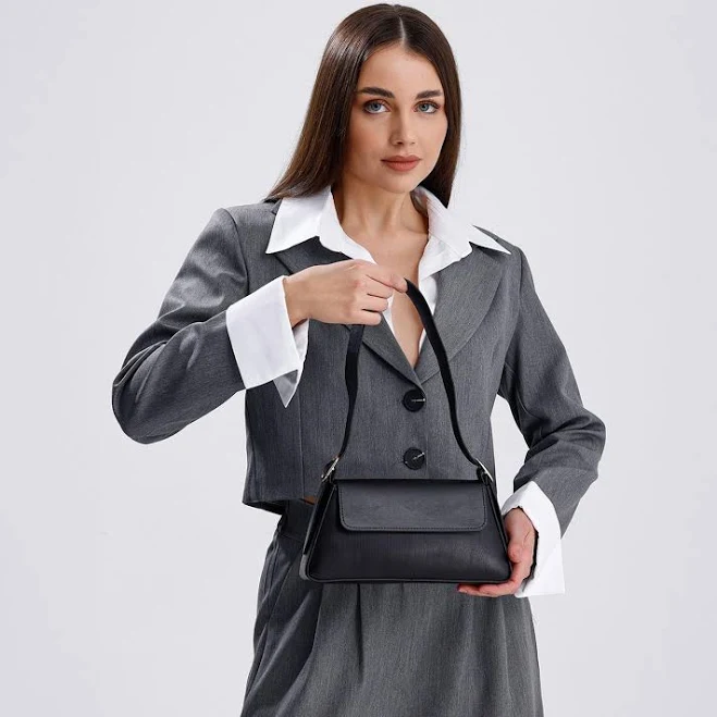 bag Minimalist Vegan Leather Baguette Bag Etsy - Seller $45