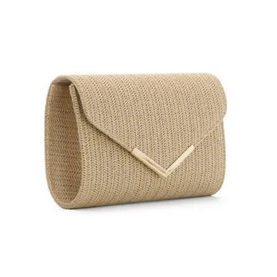 bag Narwey Raffia Rattan Straw Clutch Purse Target $49.99