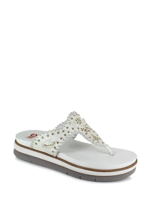 shoes National Comfort Women's Kamara Crystal Embellished Platform Flip Flops Nordstrom $64.99