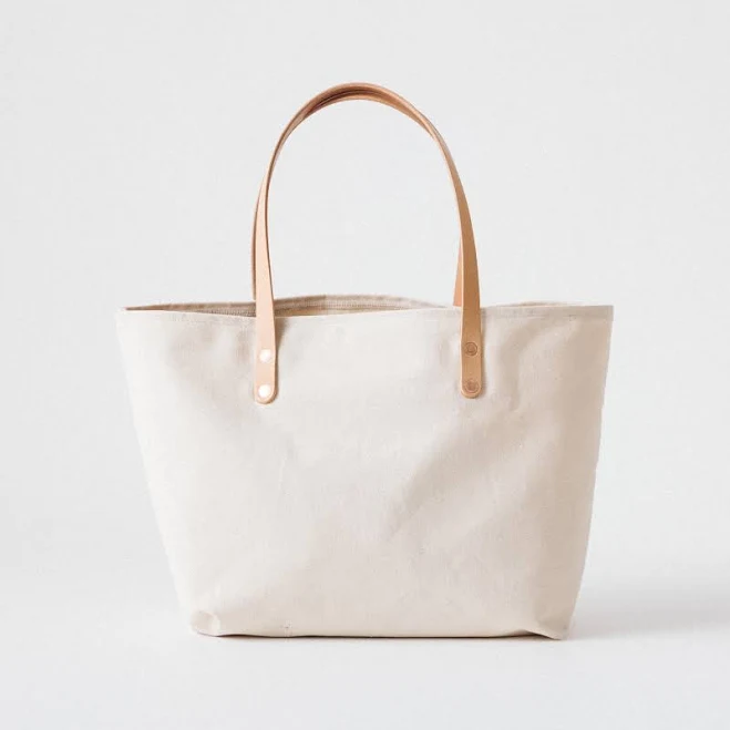 bag Natural Canvas East West Tote +$25 KMM & Co. $225