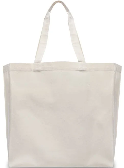 bag Natural Custom 13" x 5" x 13" Cotton Canvas Tote Bags | Imprint imprint.com $3.99