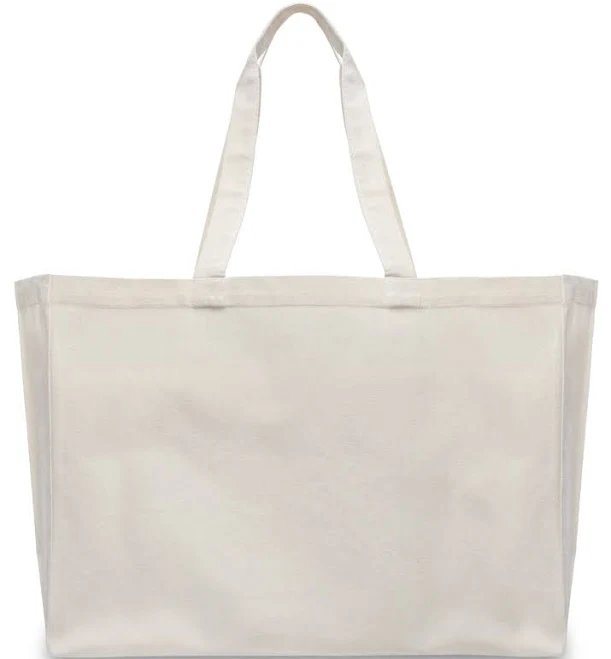 bag Natural Custom 16" x 6" x 12" Cotton Canvas Tote Bags | Imprint imprint.com $43.99