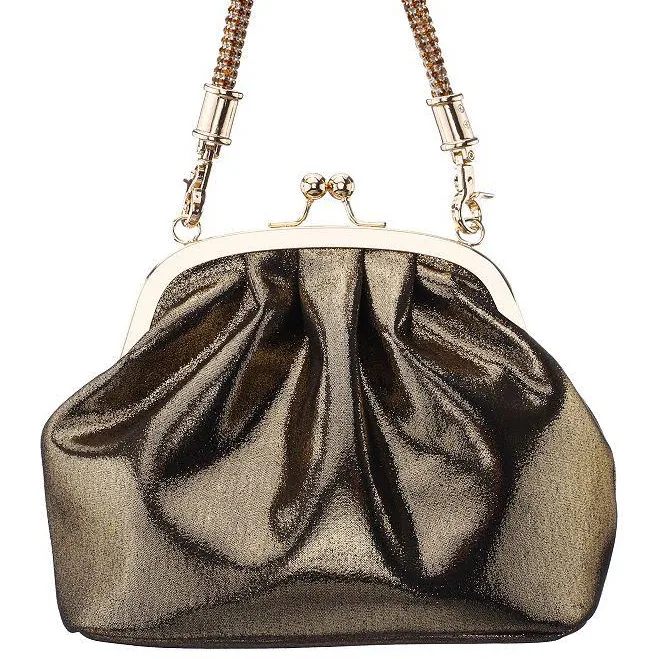 bag Nina Hyatt Metallic Clutch Bag Kohl's $35.36