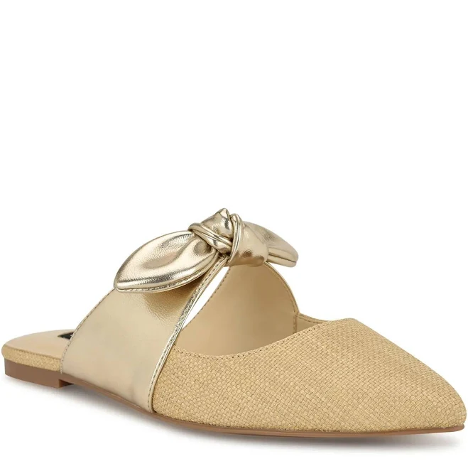 shoes Nine West Women's Bowin Pointed Toe Slip-On Mules DSW $52.49