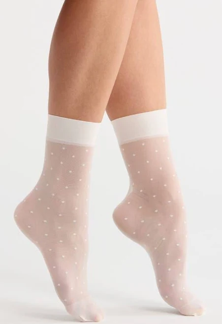 accessory Nordstrom Everyday Sheer Dot Ankle Socks Nordstrom $15