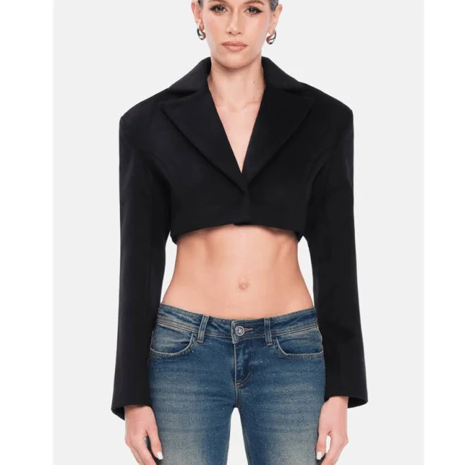 outerwear Nova Cropped Wool Blazer Nordstrom $328