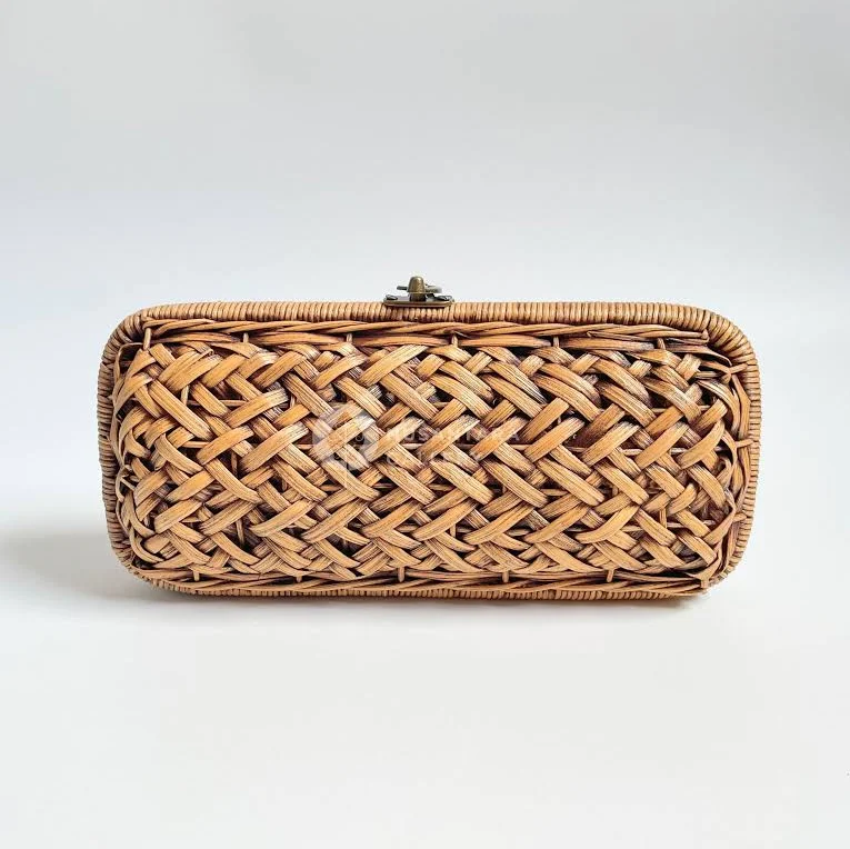 bag Nusantara Eugene Women's Boho Handwoven Rattan Clutch Etsy - Seller $66.75
