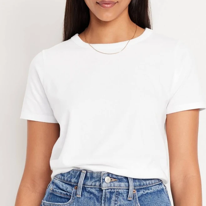 t-shirt Old Navy Women's Everywear Crew-Neck T-Shirt Old Navy $7.49