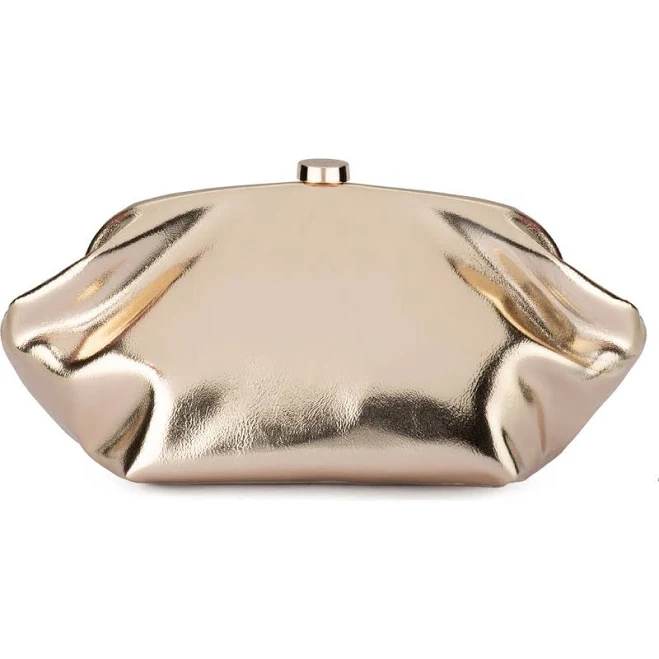 bag Olga Berg Tally Metallic Clutch Nordstrom $99
