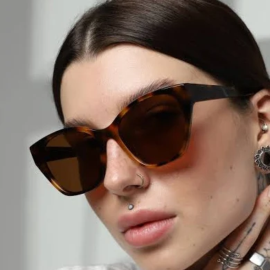 accessory Oversized Cat Eye Polarized Sunglasses Etsy - KLASSGLASS $75