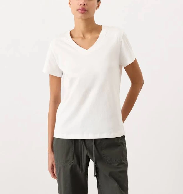 top Pact Women's Organic Cotton V-Neck Tee p a c t $20