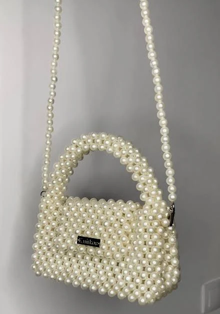 bag Pearl Beaded Clutch Bag Etsy - Seller $180