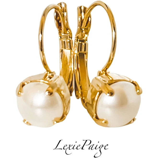 accessory Pearl Drop Earrings Etsy - LexiePaigeJewelry $22