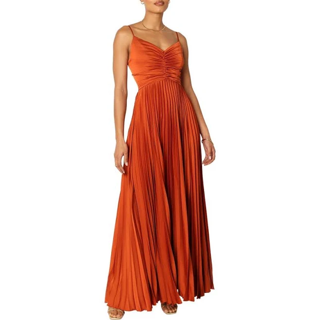 dress Petal & Pup Women's Naira Pleated Maxi Dress Nordstrom $119