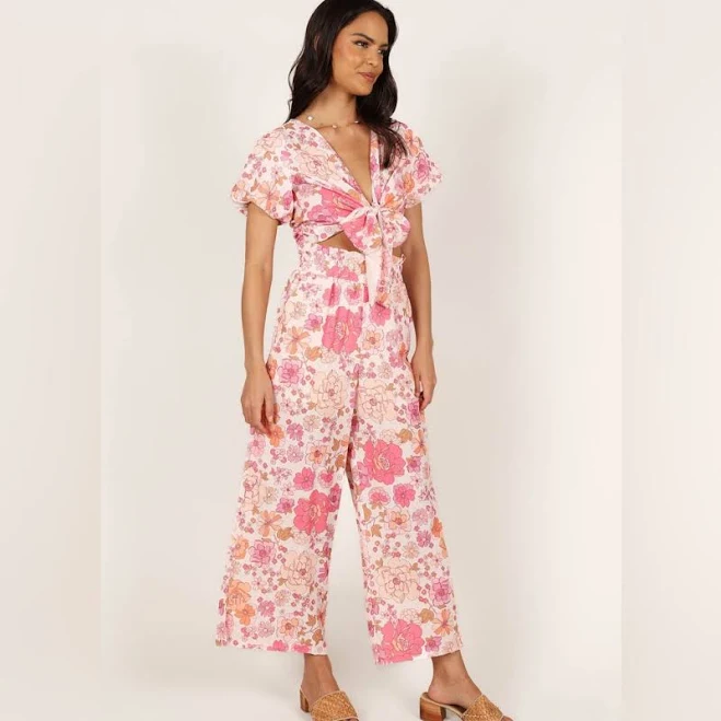 two piece set PETAL & PUP Women's Petal and Pup Matilda Top & Pant Set Poshmark $35