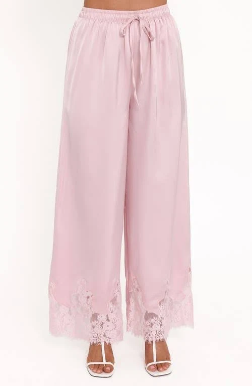 wide leg pants PETAL & PUP Women's Viola Drawstring Wide Leg Pant Nordstrom $69