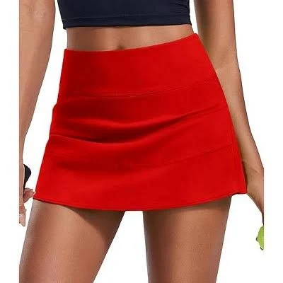skirt Pinspark Women's Pleated Tennis Skort with Built-In Shorts Target $13.99