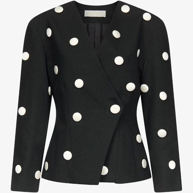 blazer Polka Dot Blazer Destree $880