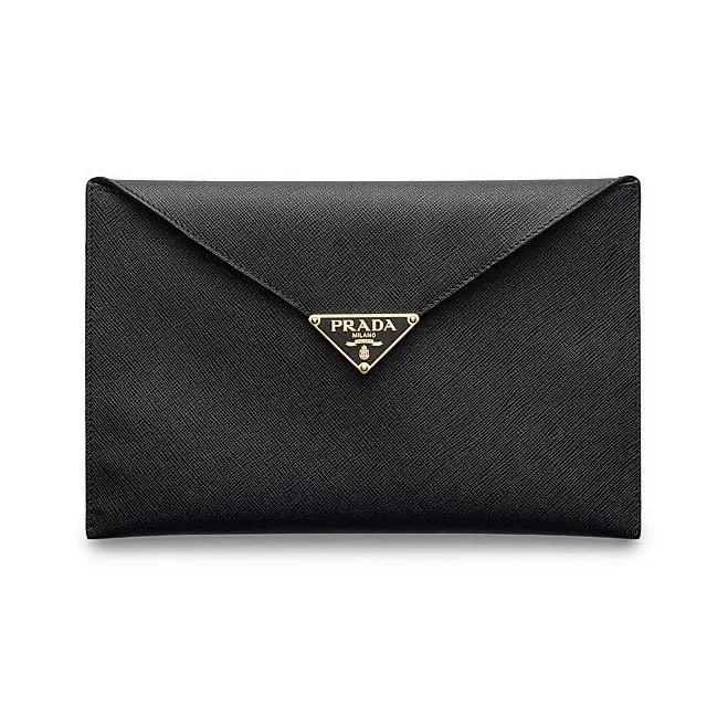 bag Prada Women's Saffiano Leather Envelope Clutch Saks Fifth Avenue $795