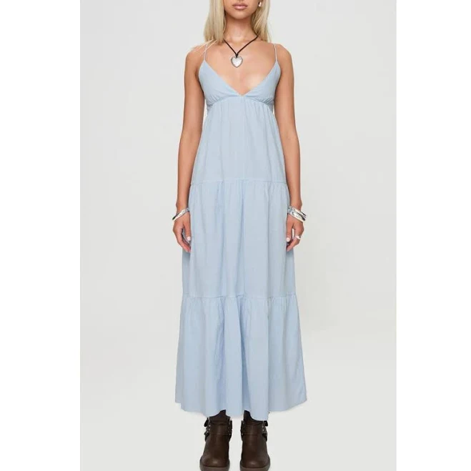 dress Princess Polly Chelsea Tiered Maxi Dress Nordstrom $75