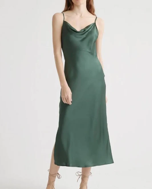 dress Quince Women's Washable Mulberry Silk Cowl Neck Slip Dress Poshmark $68