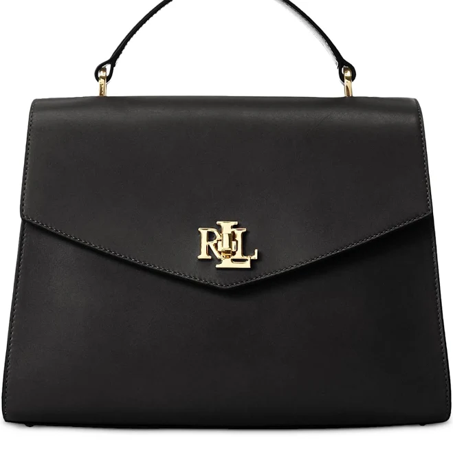 bag Ralph Lauren Women's Farrah Leather Satchel Macy's $425
