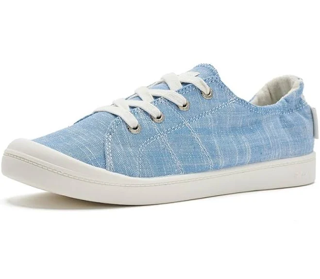 shoes Roxy Women's Bayshore Plus II Low-Top Slip-On Sneakers Zappos.com $49.49