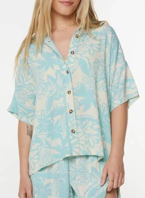 top Roxy Women's Kokomo Camp Shirt ModeSens $24