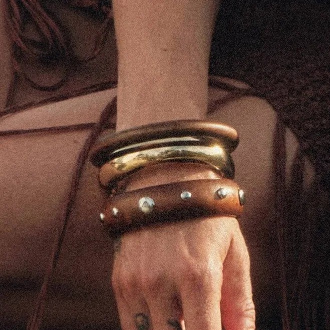 accessory Runyon Wood Bangle Bracelet Set ShopPromesa $28
