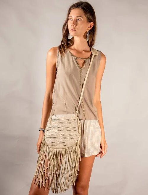 bag Sayang Fringe Crossbody Lilla Lane $145