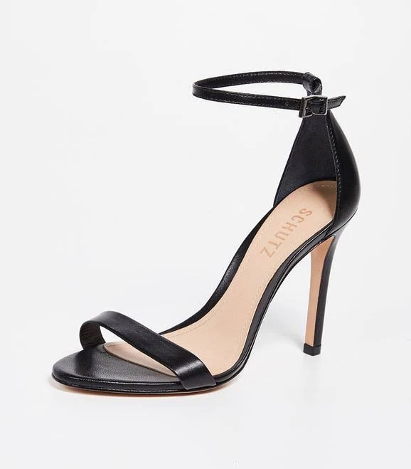 shoes Schutz Cadey Lee Sandals - Black - 5 BeyondStyle $138
