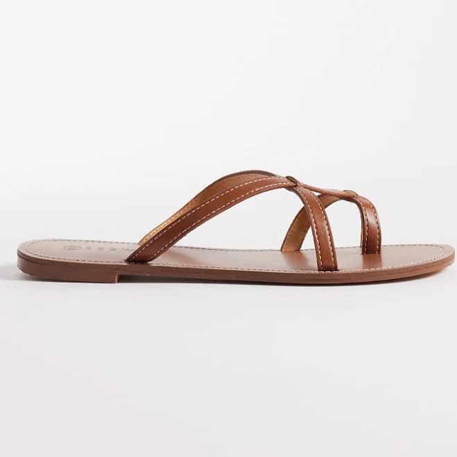shoes SEQWL Strappy Flat Sandals ASOS $25