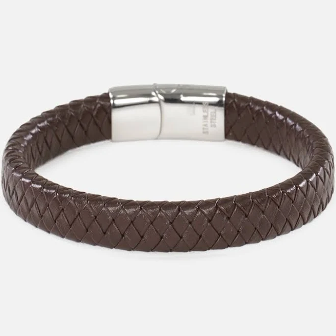 accessory Sleefs Braided Leather Bracelet sleefs.com $15