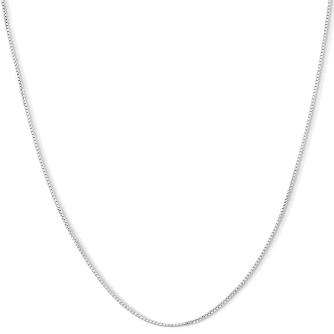 accessory Sterling Silver Box Chain Made in Italy Banter by Piercing Pagoda $40