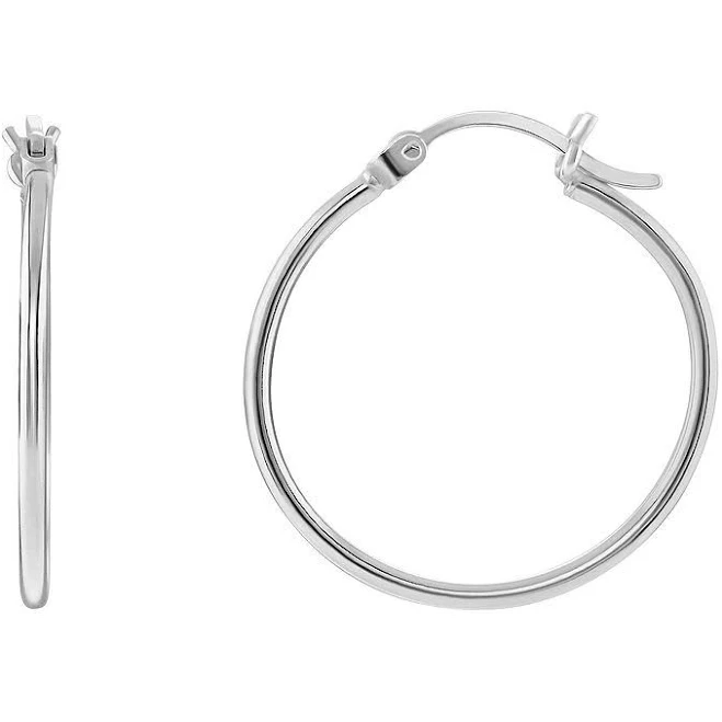 accessory Sterling Silver Primrose Hoop Earrings Kohl's $19.5