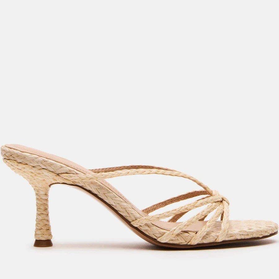 shoes Steve Madden Women's Edna Raffia Strappy Heels Steve Madden $55.98